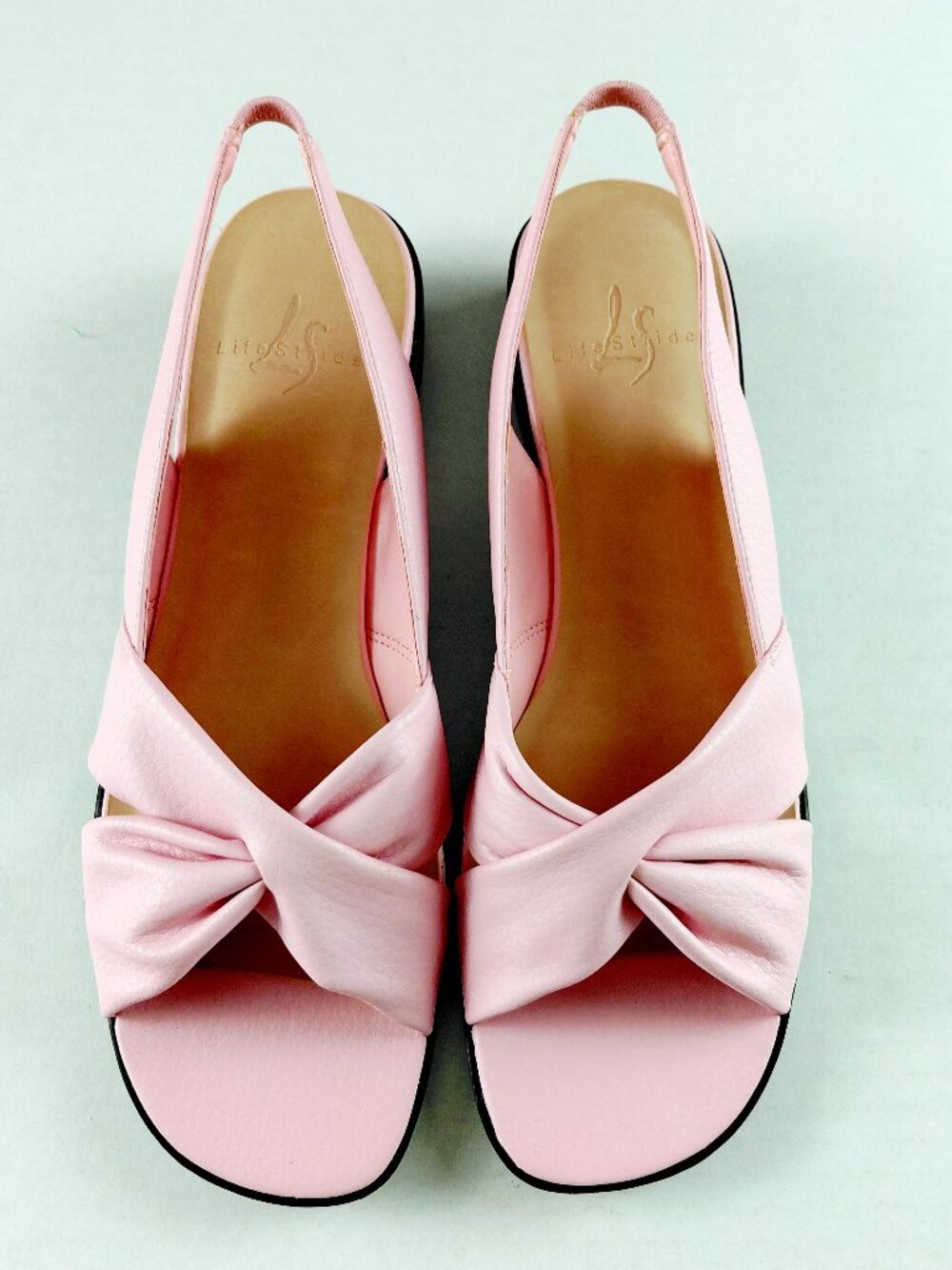 Life Stride Mimosa Pink Duncan Sandals Women's 8.5M Open Toe Slingback